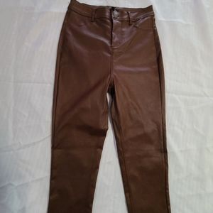 Women's leather pants new